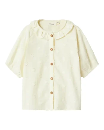 Franny Ss Løs  -shirt Turtledove 122 128