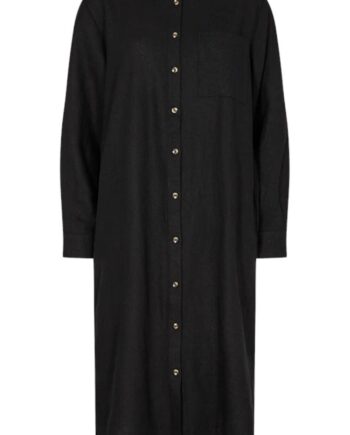 Freequent Kjole Lava Black