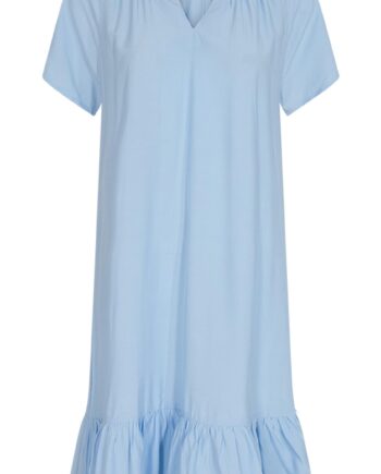 Freequent Kjole Meralda Chambray Blue