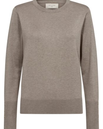 Freequent Pullover Katie Desert Taupe Melange