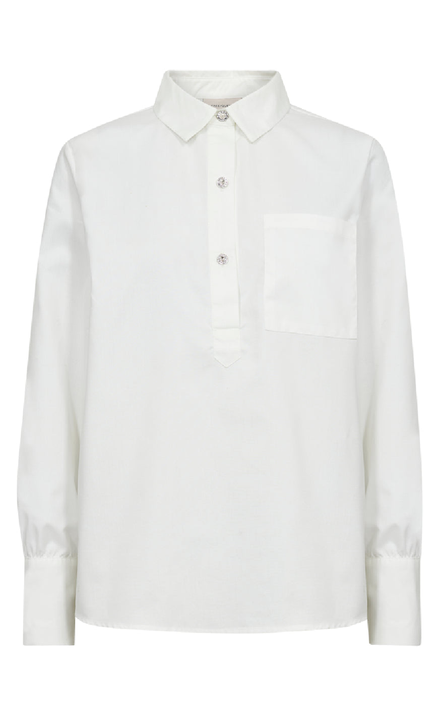 Freequent Skjorte Flynn -sh Off-white