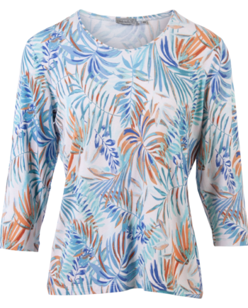 Gabriella    Dame Bluse Blue 46