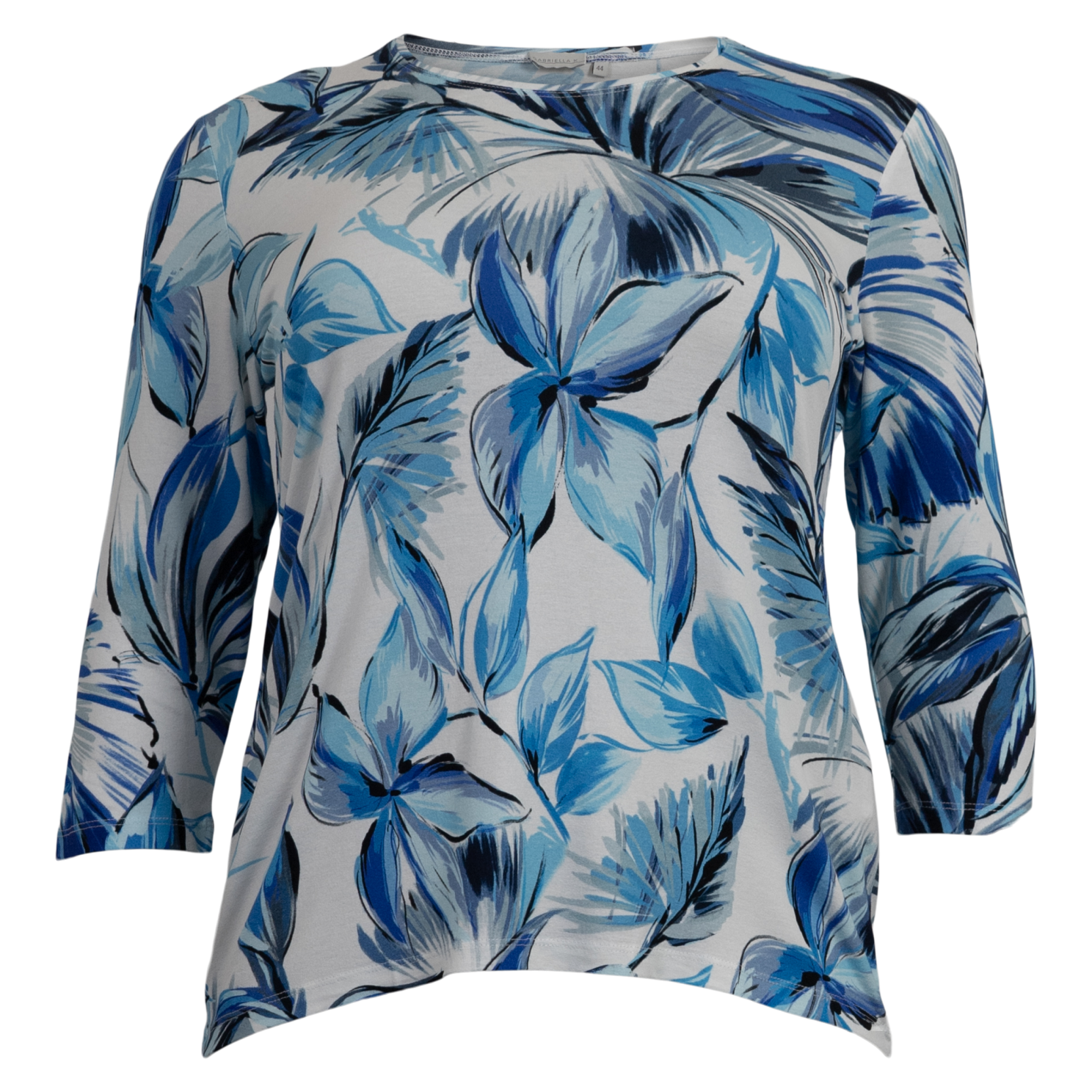 Gabriella Dame Bluse Blue 44