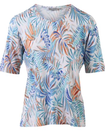 Gabriella    Dame Bluse Blue 50