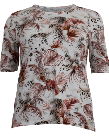 Gabriella    Dame Kortærmet Bluse 21 Coral 44