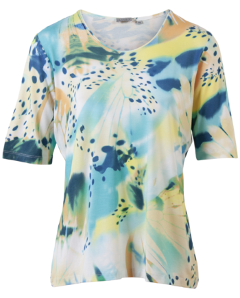 Gabriella    Dame Kortærmet Bluse Jeans 50