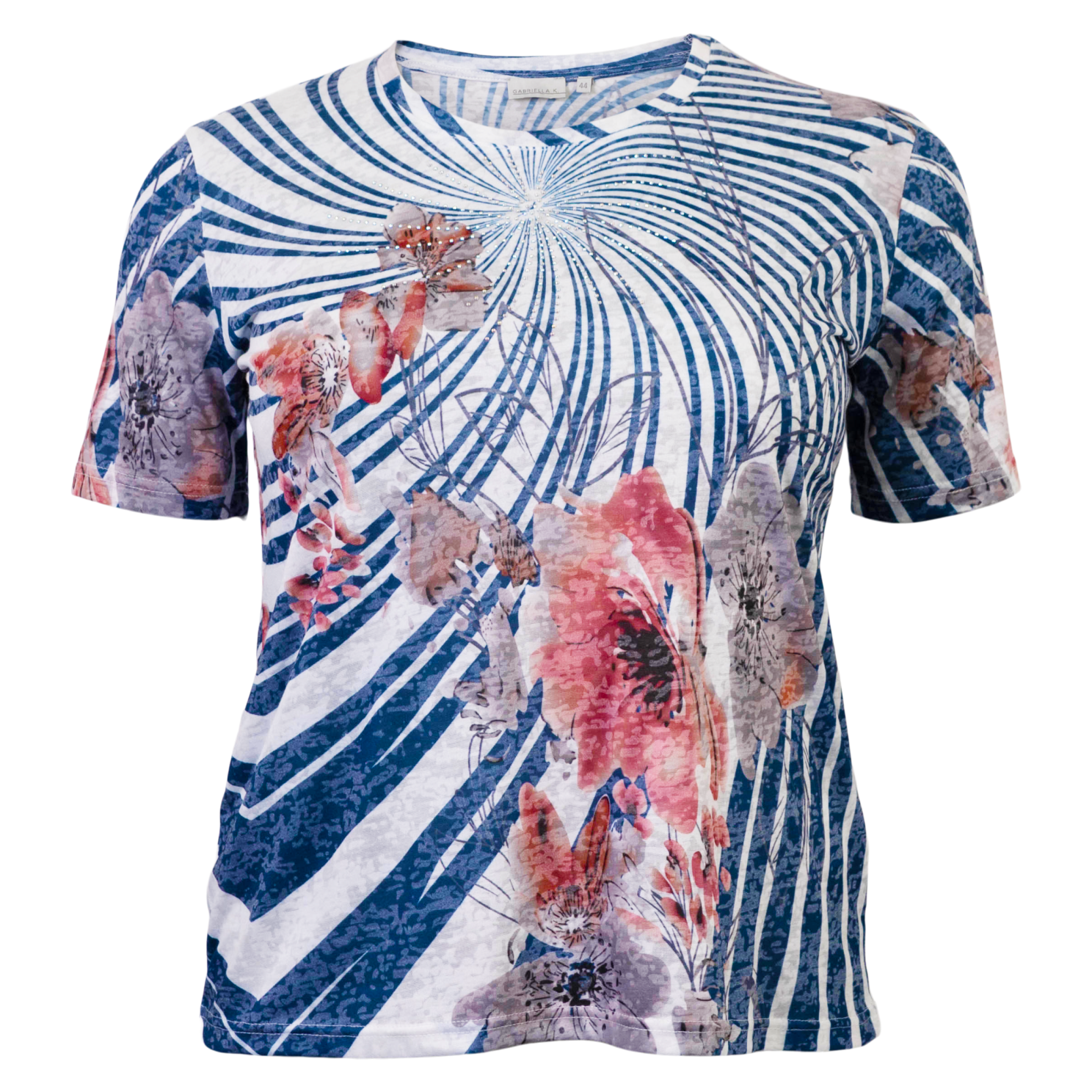 Gabriella    Dame  -shirt Offwhite Comb 46