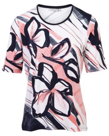 Gabriella    Dame  -shirt Plus Size Rot 38