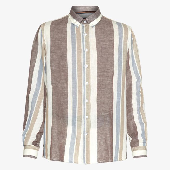 Ginosi Linen Wide Stripe