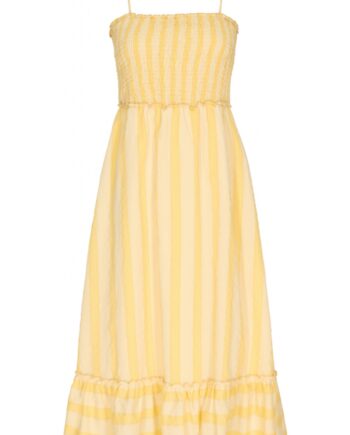 Gossia Kjole Zoey Yellow Stripe