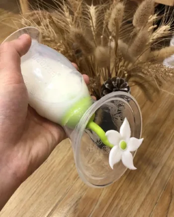 Haakaa Blomsterstopper Hvid