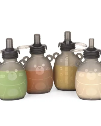 Haakaa Happii Bear Smootieposer   Stk  170ml