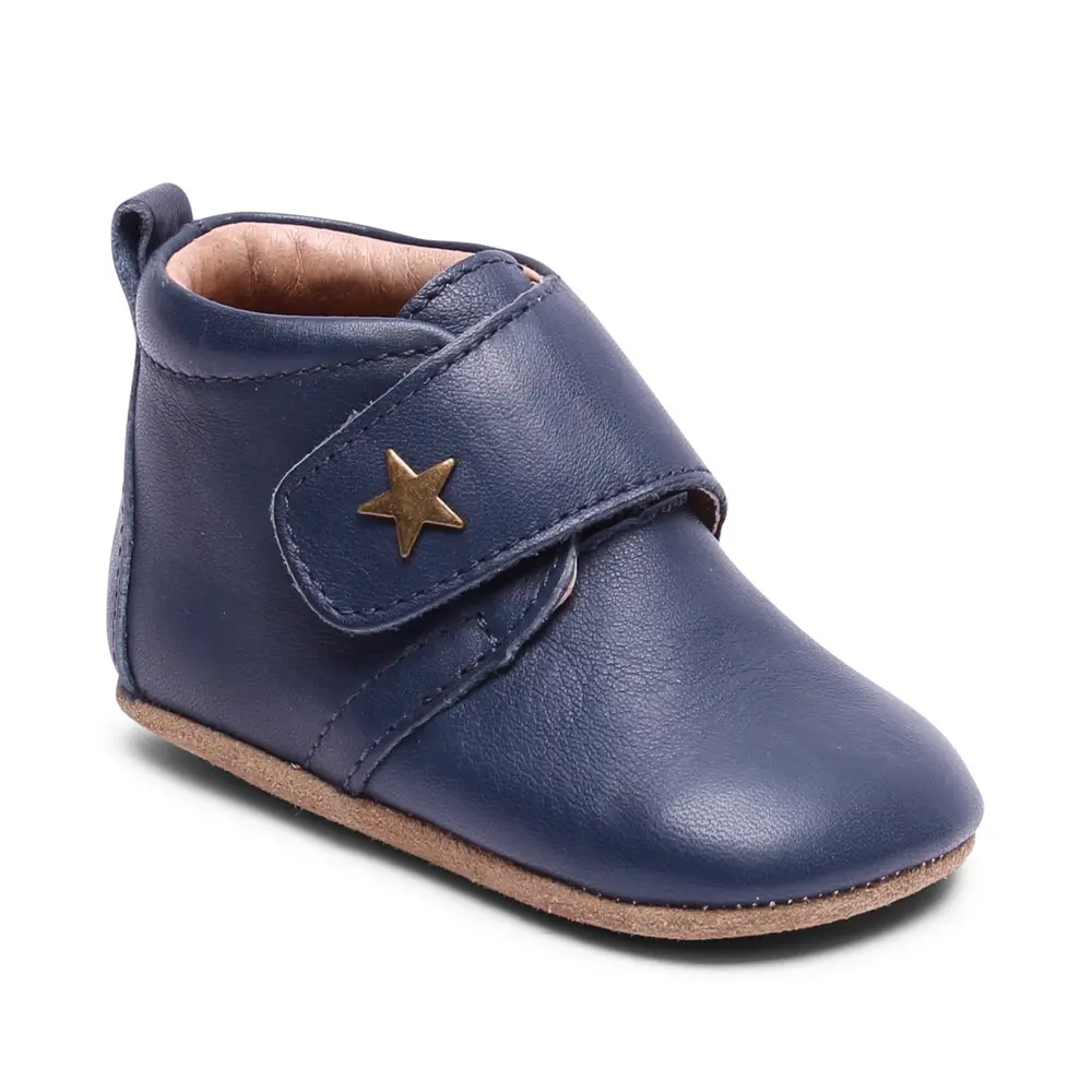 Hjemmesko  Velcro Star 21 Navy 24