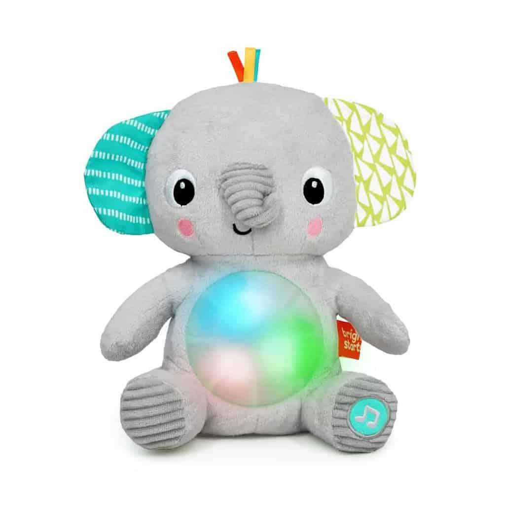 Hug- -bye Babyâ Musikalsk Elefant Plysdyr Med Lys