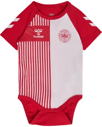 Hummel Mini Dbu Stripy Kortærmet Body Tango Red 80