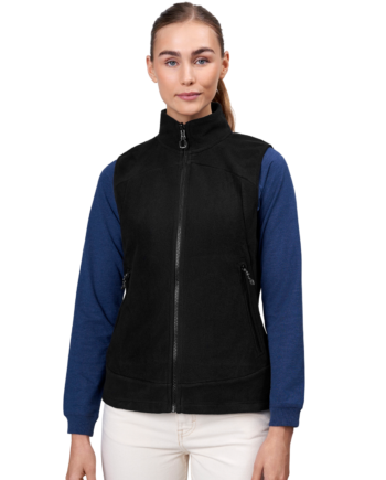 Id Active Dame Vest    Fleece Sort