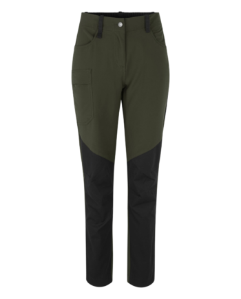 Id Dame Outdoorbukser    Stretch Oliven