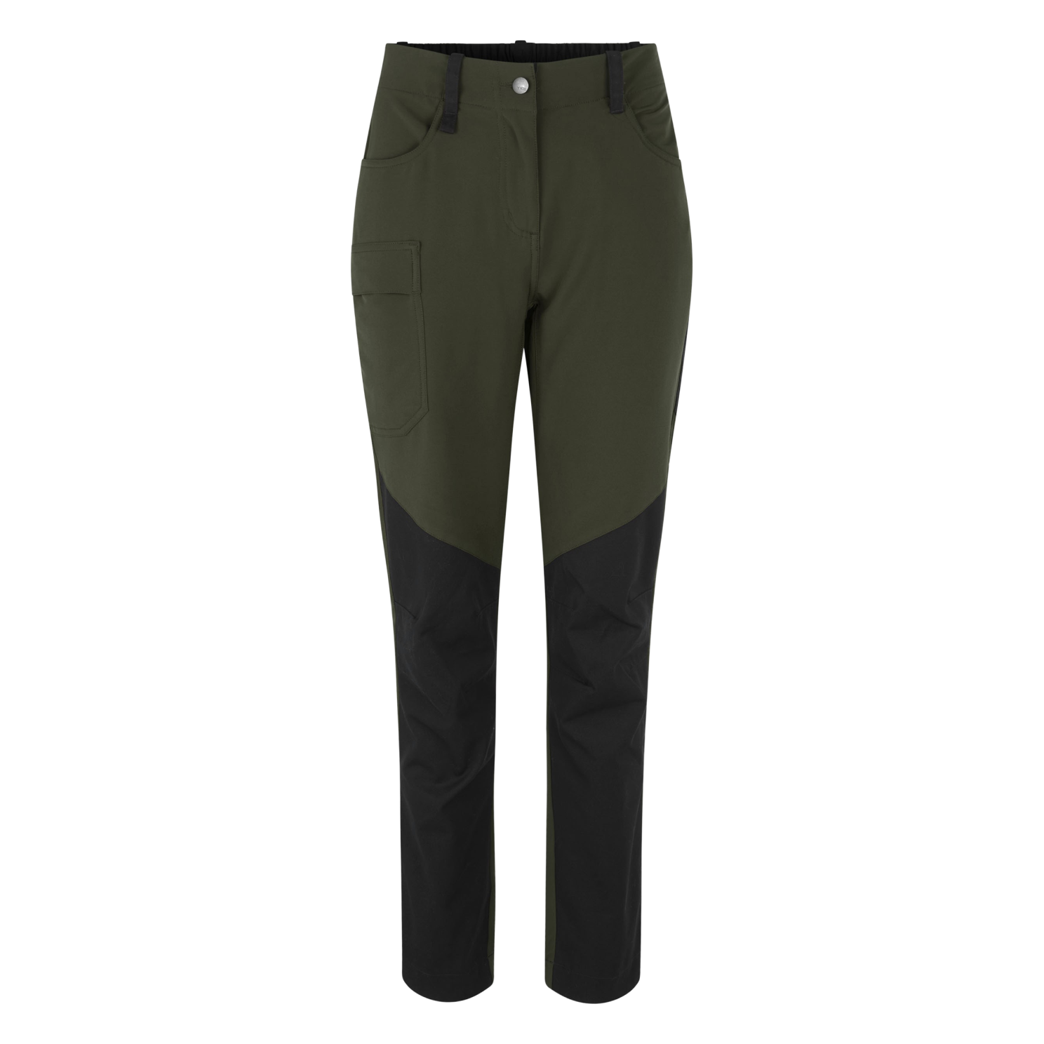 Id Dame Outdoorbukser Stretch Oliven