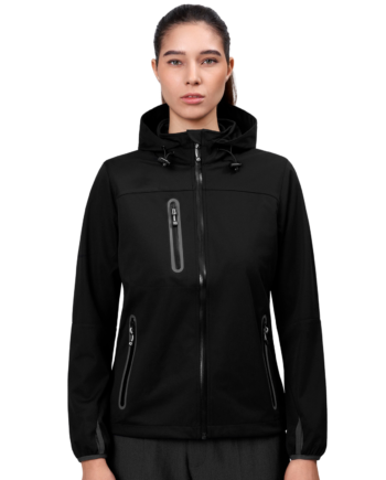 Id Dame Softshell Black