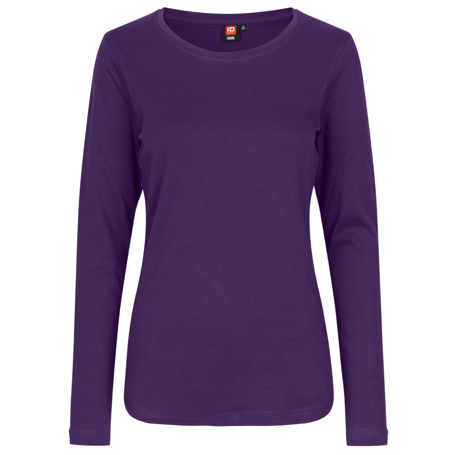 Id Interlock Dame Langærmet  -shirt Lilla