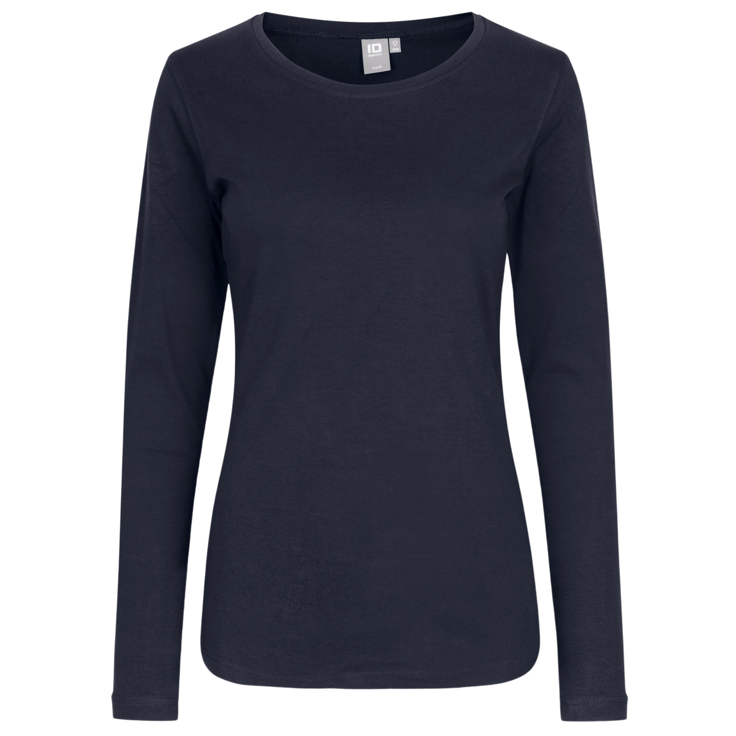 Id Interlock Dame Langærmet  -shirt Navy