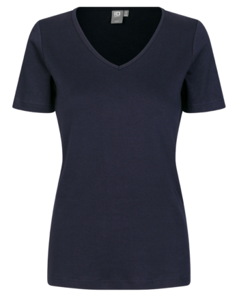 Id Interlock Dame  -shirt Navy
