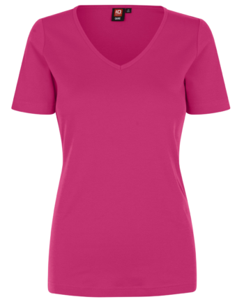Id Interlock Dame  -shirt Pink