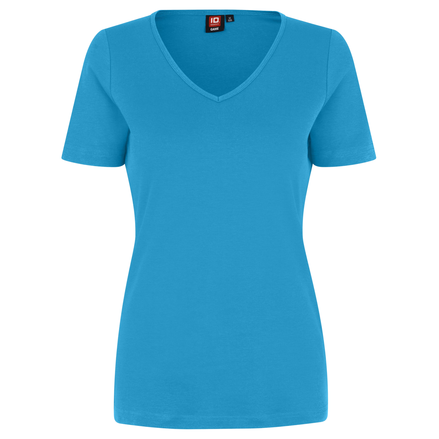 Id Interlock Dame  -shirt Turquoise