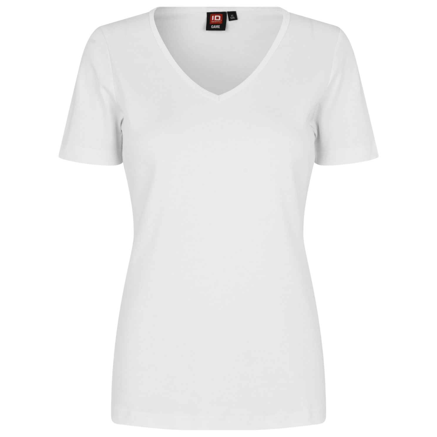 Id Interlock Dame  -shirt White