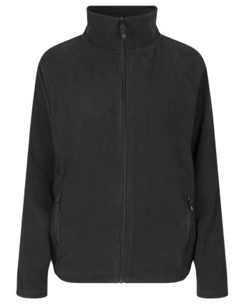 Id Microfleece Dame Fleecejakke Black