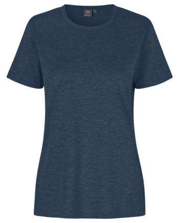Id Pro Wear Dame  -shirt Blue Melange