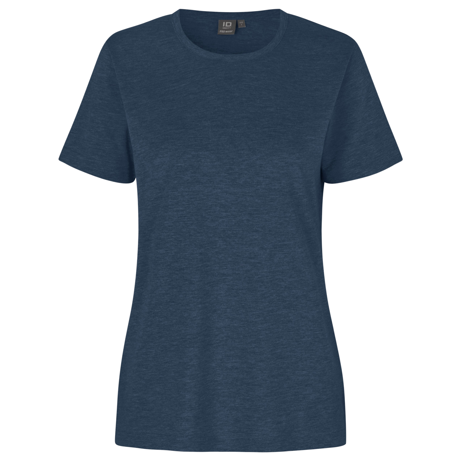 Id Pro Wear Dame  -shirt Blue Melange