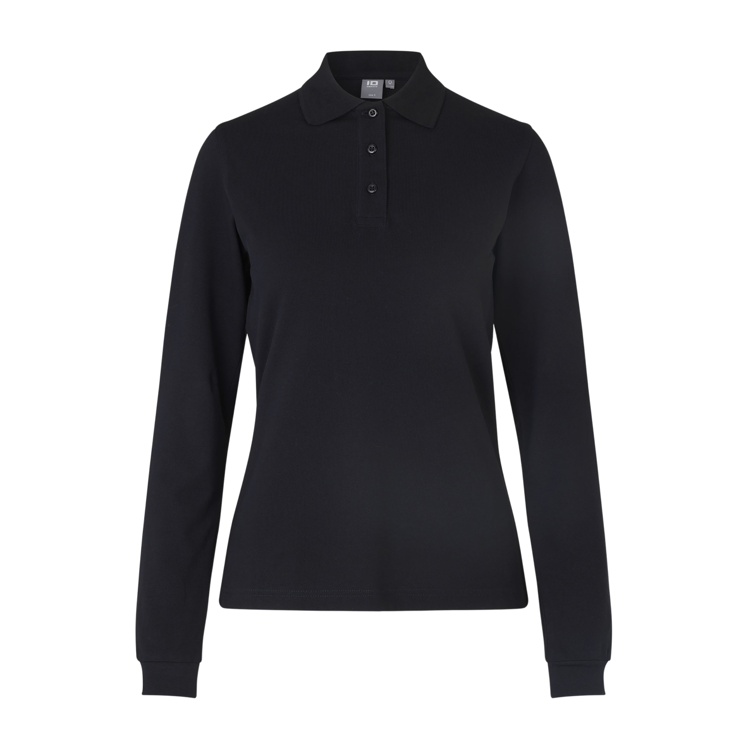 Id Stretch Dame Polo Sort