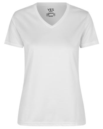 Id Yes Active Dame Trænings  -shirt Hvid