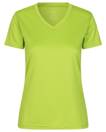 Id Yes Active Dame Trænings  -shirt Lime