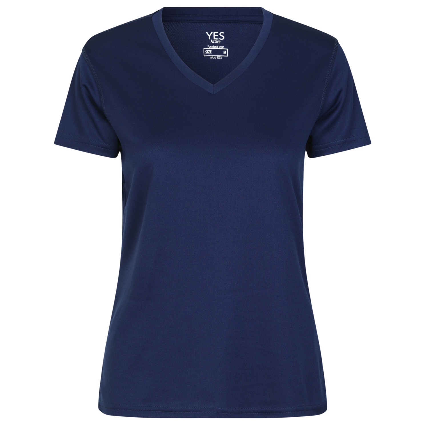 Id Yes Active Dame Trænings -shirt Mørk Kongeblå