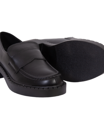 Ideal Shoes Dame Loafers Black 37
