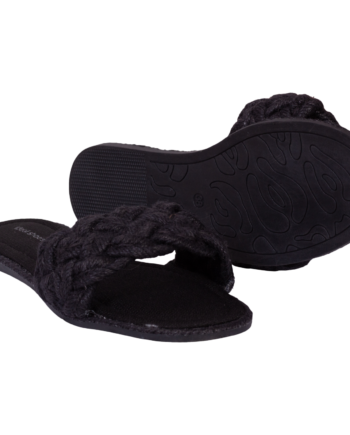 Ideal Shoes Dame Sandaler Black 39