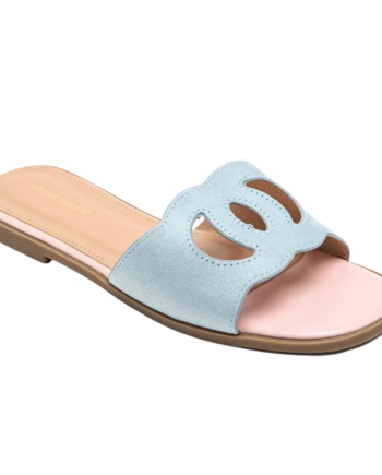 Ideal Shoes Dame Sandaler Blue 41