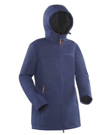 Jakke Dame Treklife Vega Blå