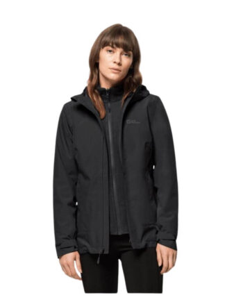 Jakke Til Dame Jack Wolfskin Moonrise  -in-  Jkt   Sort