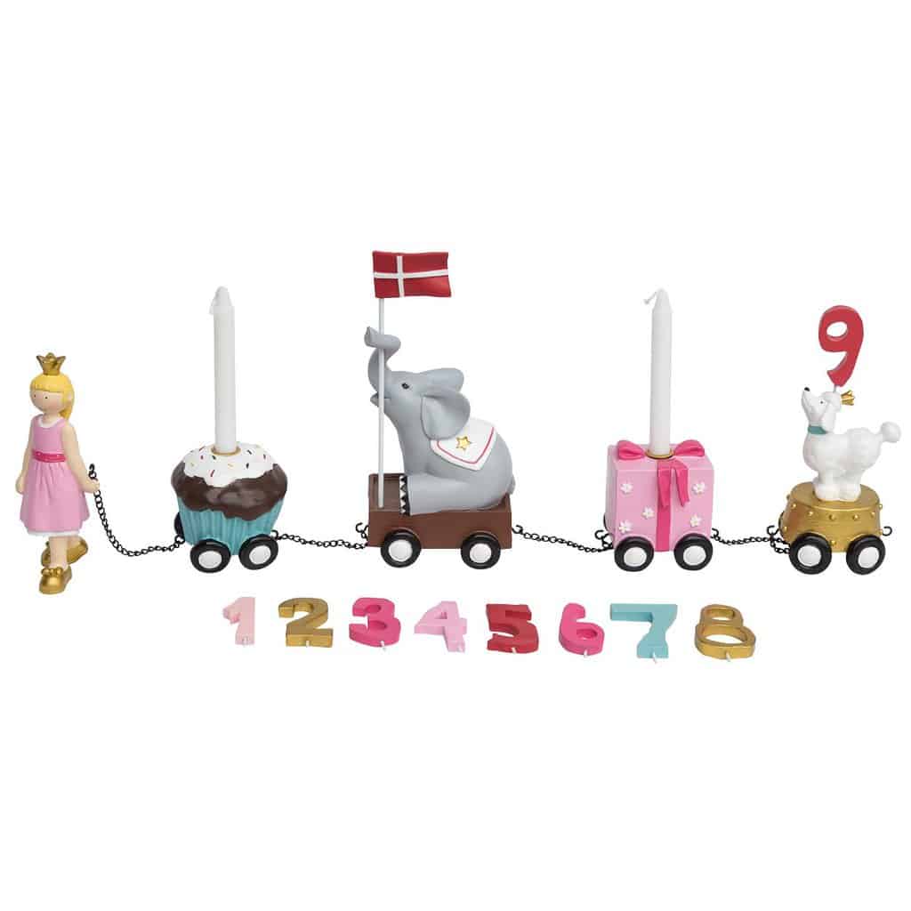 Kids By Friis Fødselsdagstog Prinsesse Med Tal