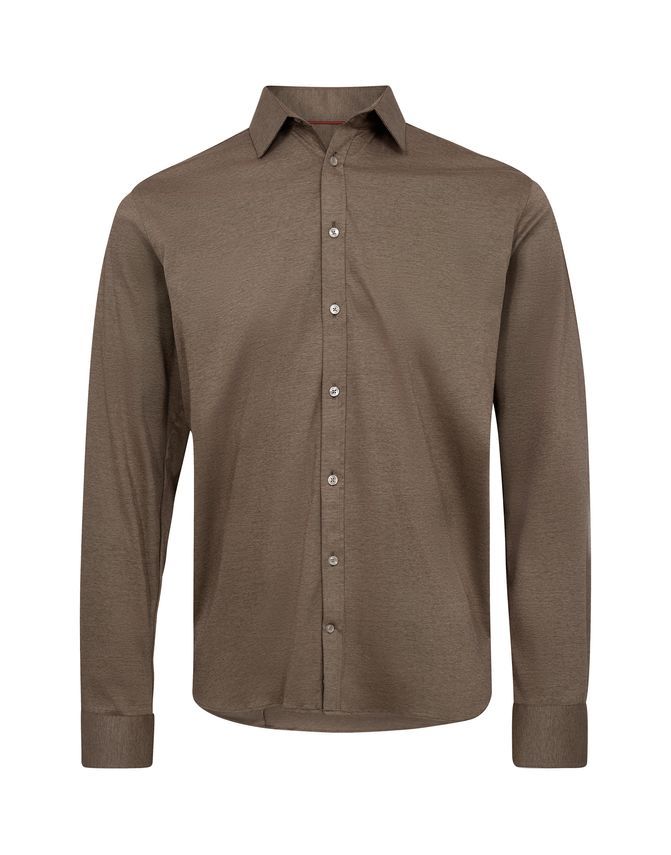 Knitted Shirt     Modern Fit