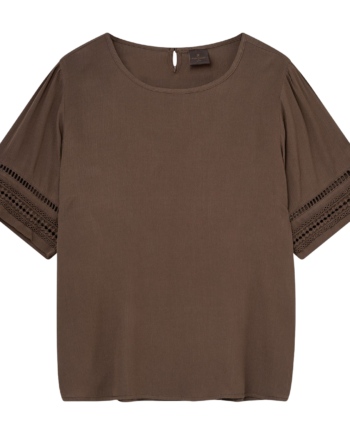Kopenhaken Bea Dame Bluse Morel Brown