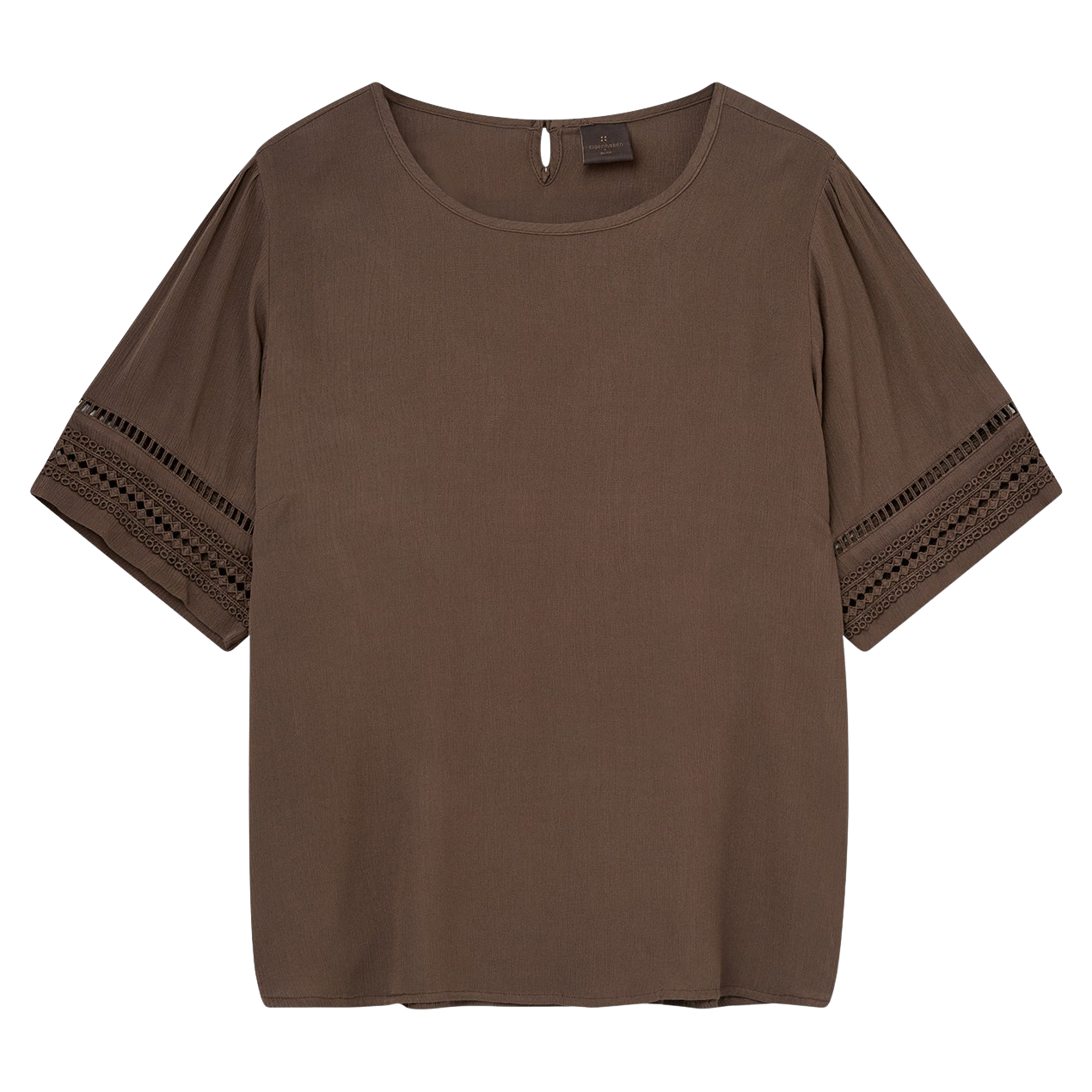 Kopenhaken Bea Dame Bluse Morel Brown