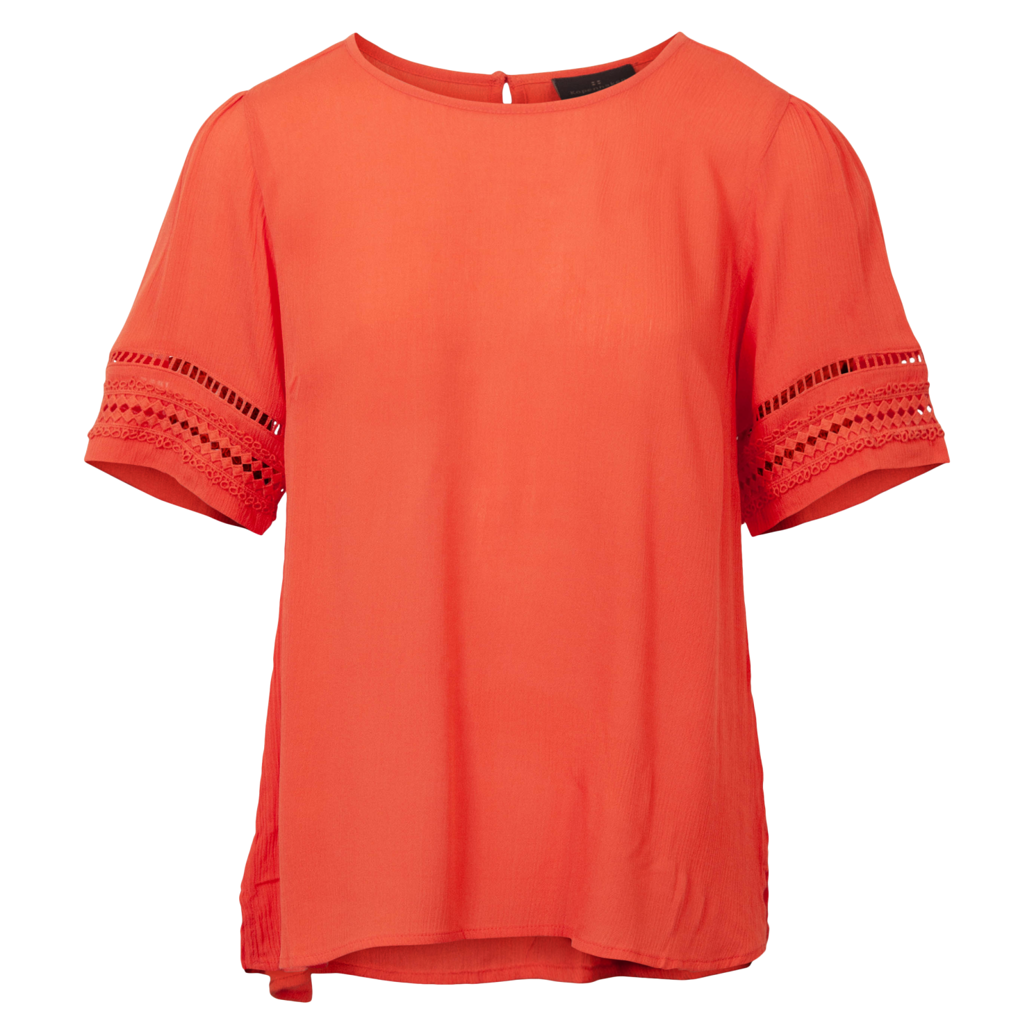 Kopenhaken Bea Dame Bluse Neon Orange