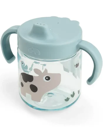 Læringstudkop   Håndtag Tiny Farm Blå