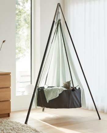 Leander Grå Vuggepakke  Himmel Grå   Grå   Sage Green