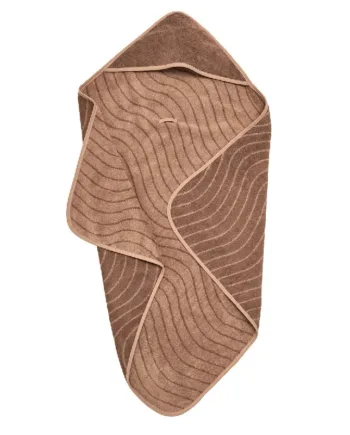 Leander Hoodie Woodland økologisk Bomuld Clay