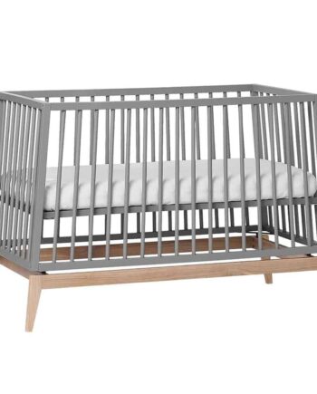Leander Lunaâ  Babyseng 120x60 Cm Grå Eg